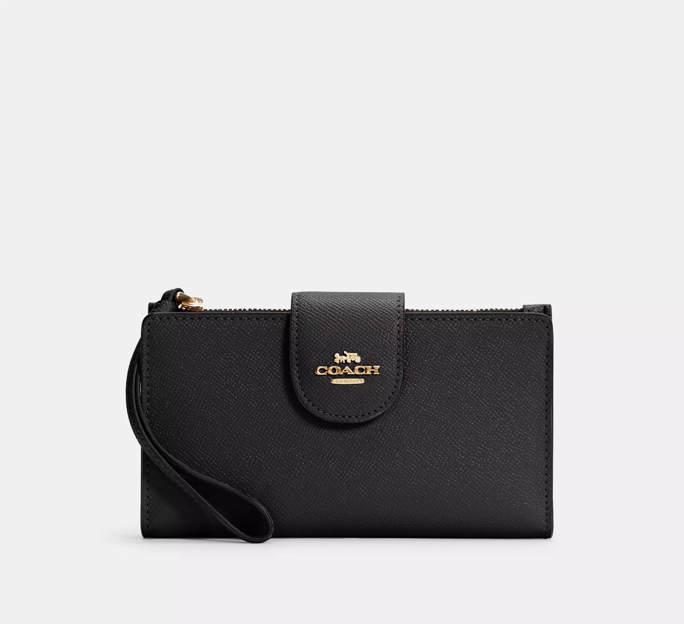 C.O.A.C.H Tech Phone Wallet In Colorblock Signature Canvas