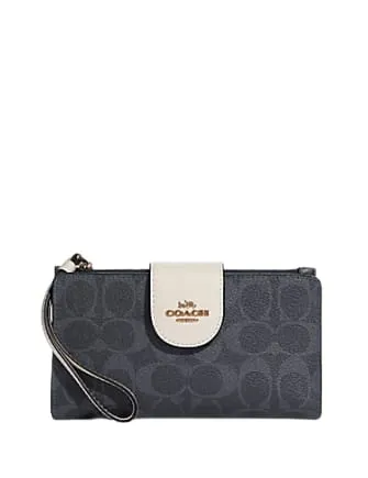 C.O.A.C.H Tech Phone Wallet In Colorblock Signature Canvas