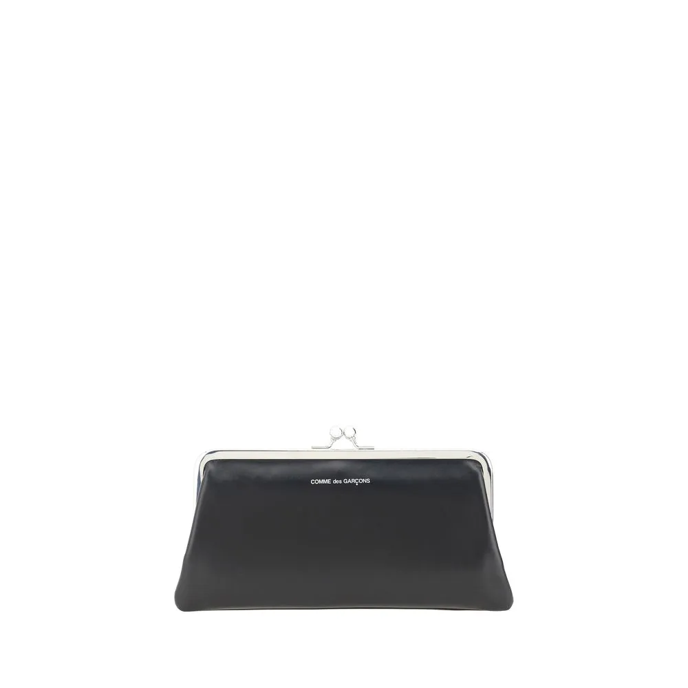 Comme Des Gar?ons Wallet with a kiss-lock closure