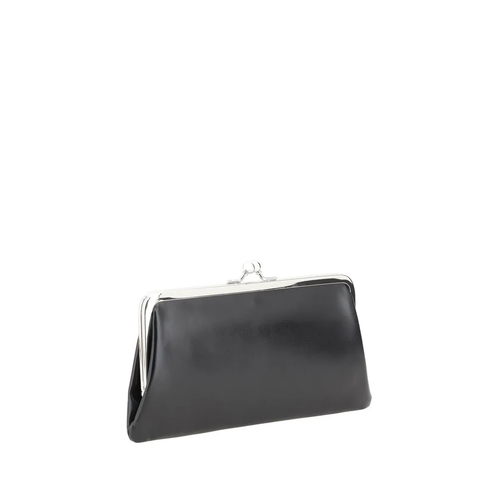 Comme Des Gar?ons Wallet with a kiss-lock closure