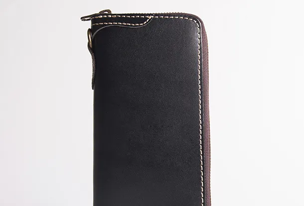 Cool Leather Biker Chain Wallet Mens Vintage Biker Long Zip Wallet for Men