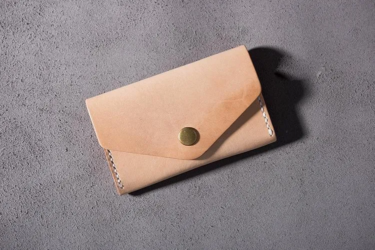 Cool Leather Mens billfold Wallet Card Holder Small Card Slim Wallet for Men