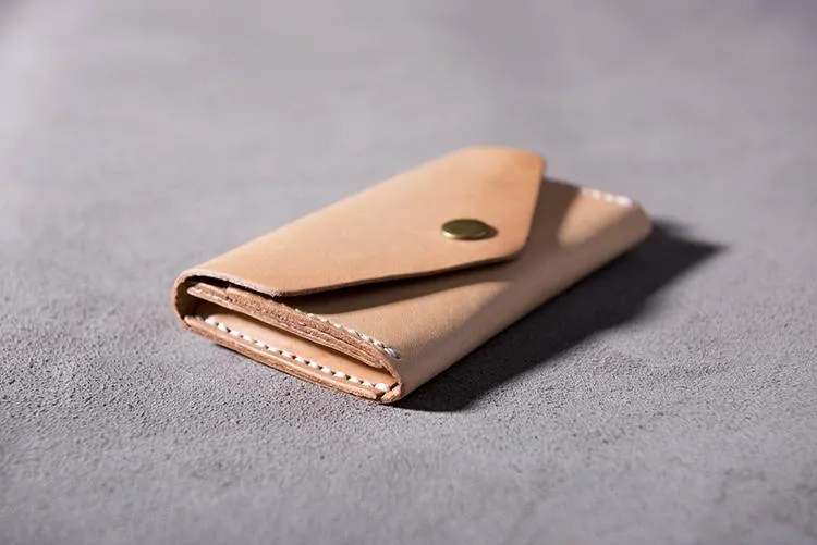 Cool Leather Mens billfold Wallet Card Holder Small Card Slim Wallet for Men
