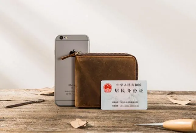 Cool Leather Vintage Mens Small Wallets Zipper billfold Wallets for Men