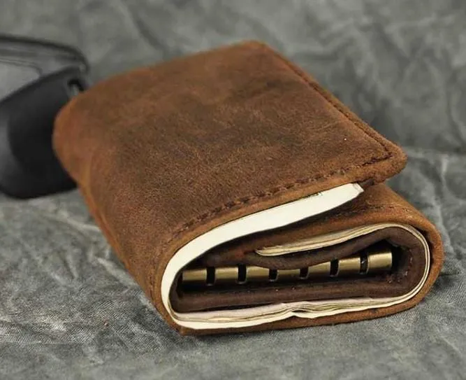 Cool Small Leather Mens Keys Wallet Car Keys Holder Car Key Case for Men