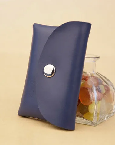 Cute Women Black Leather Mini Coin Wallet Change Wallet For Women