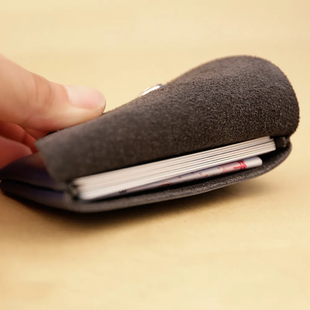 Cute Women Black Leather Mini Coin Wallet Change Wallet For Women
