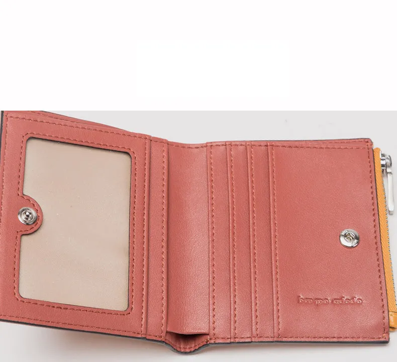 Cutest Women Black Leather Card Holder Shining Eye Card Wallet Billfold Card Holder Credit Card Holder For Women