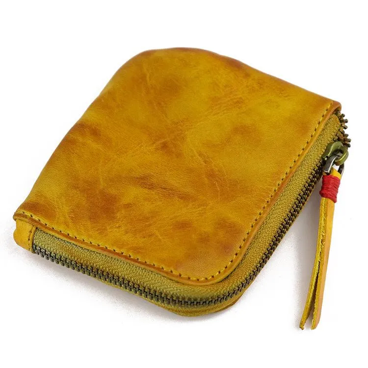 Dark Brown Leather Wallet Mens Zip Around Small Leather Zip Wallet Mens Wallets That Zip