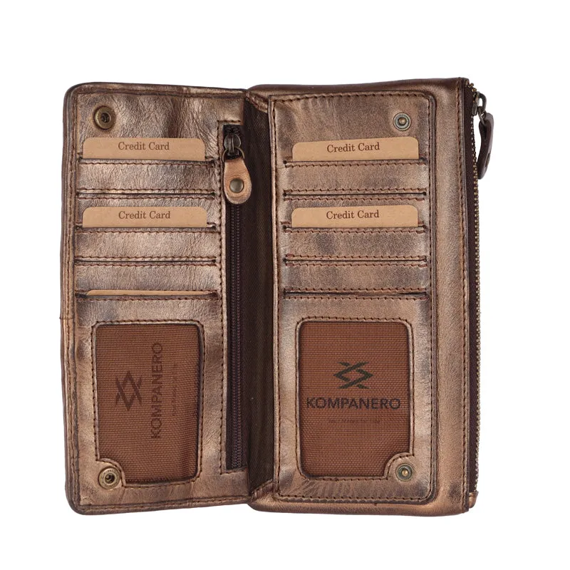 Doria - The Wallet -Metallic Bronze