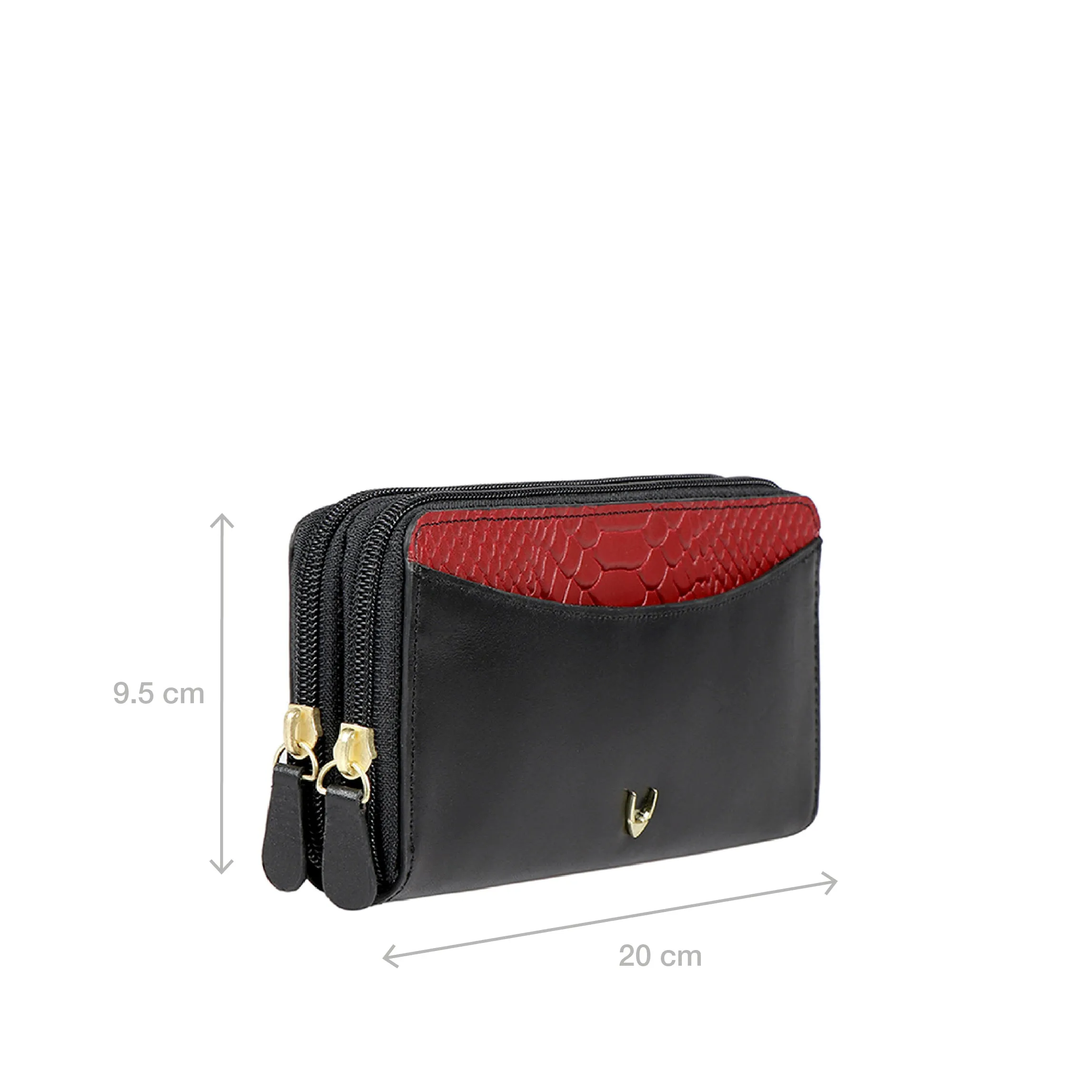 EE LILAC W1 DOUBLE ZIP AROUND WALLET