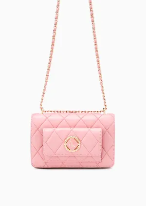 Emma Clutch With Chain Pink