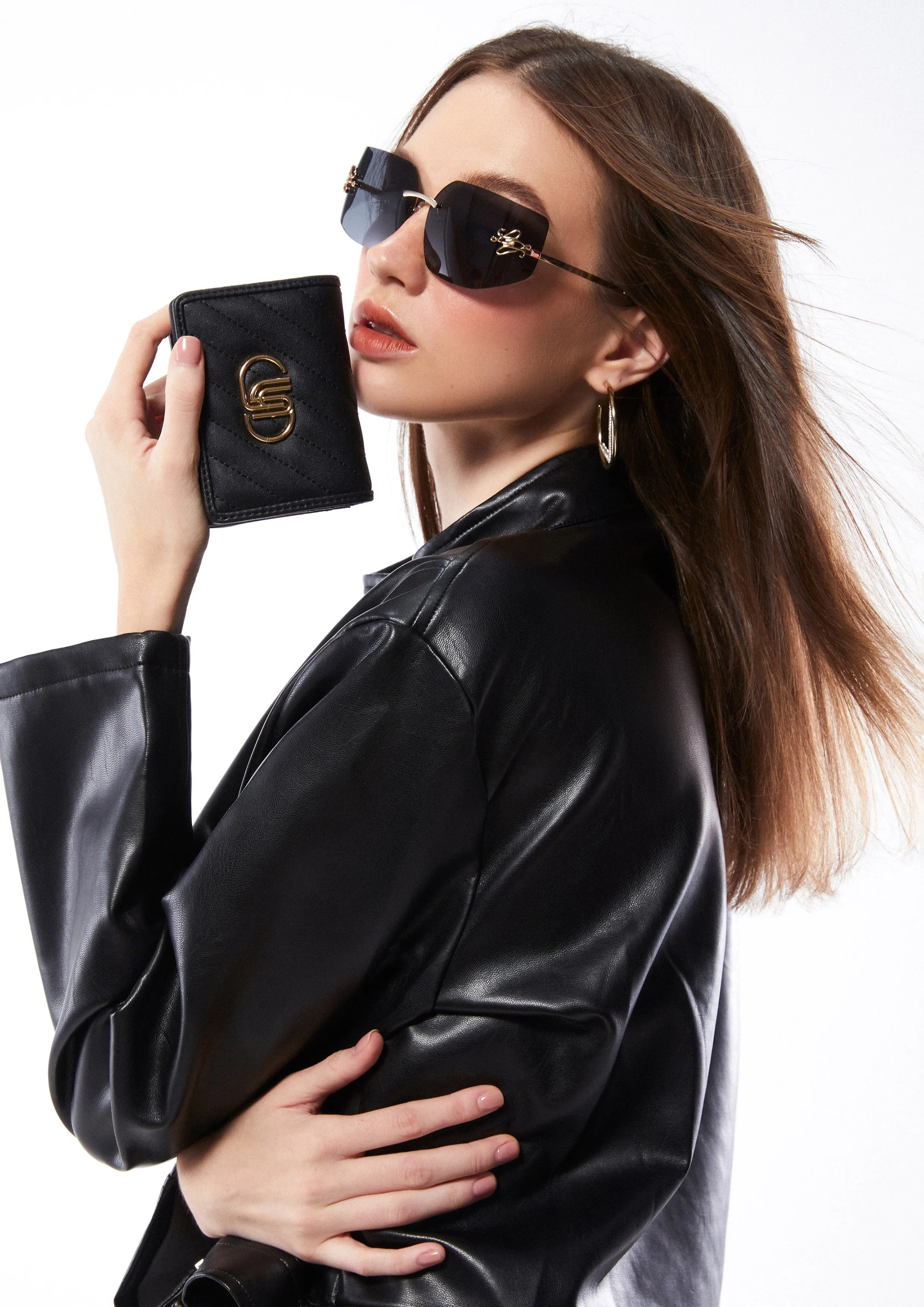 Eugin Infinite Short Wallet Black