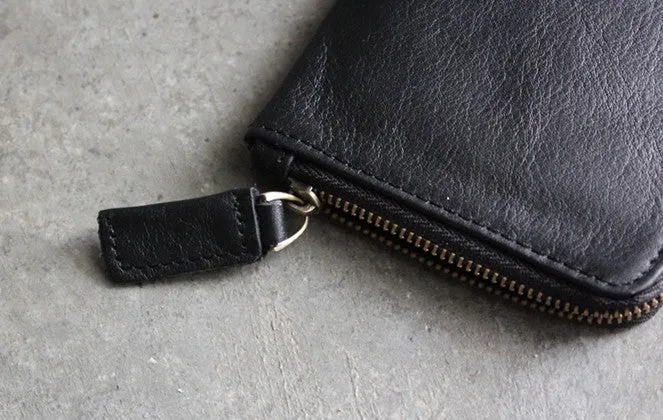 Fashion LEATHER Womens Long Clutch Wallet Zipper Slim Long Wallet FOR Women