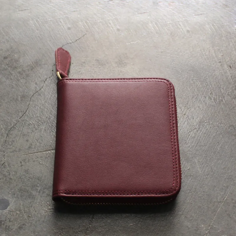 Fashion LEATHER Womens Small Wallet Bifold Zipper Cute Wallet FOR Women