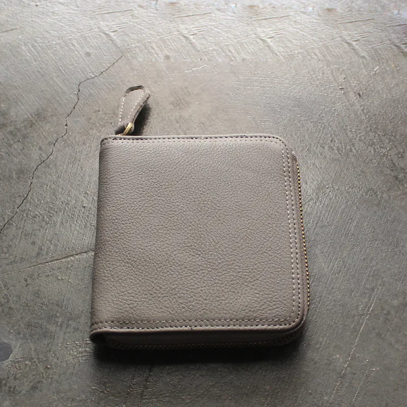Fashion LEATHER Womens Small Wallet Bifold Zipper Cute Wallet FOR Women