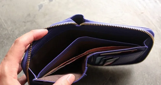 Fashion LEATHER Womens Small Wallet Bifold Zipper Cute Wallet FOR Women