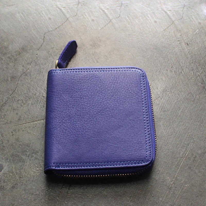 Fashion LEATHER Womens Small Wallet Bifold Zipper Cute Wallet FOR Women
