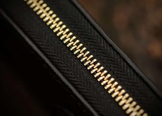 Handmade Leather Black Sharkskin Chain Wallet Mens Biker Wallet Cool Leather Wallet Long Phone Wallets for Men