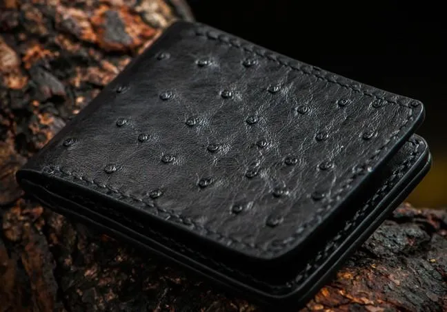 Handmade Leather License Wallet Tooled Mens Small Wallet Cool Leather Wallet billfold Wallet for Men