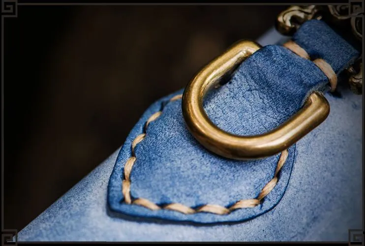 Handmade Leather Mens Biker Chain Wallet Cool Leather Wallet Long Clutch Wallets for Men