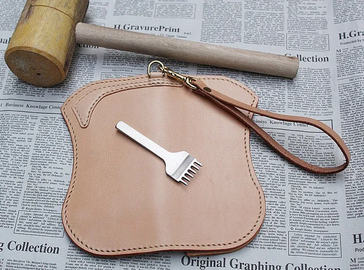 Handmade Leather Mens Biker Chain Wallets Cool Long Biker Wallets with Chain