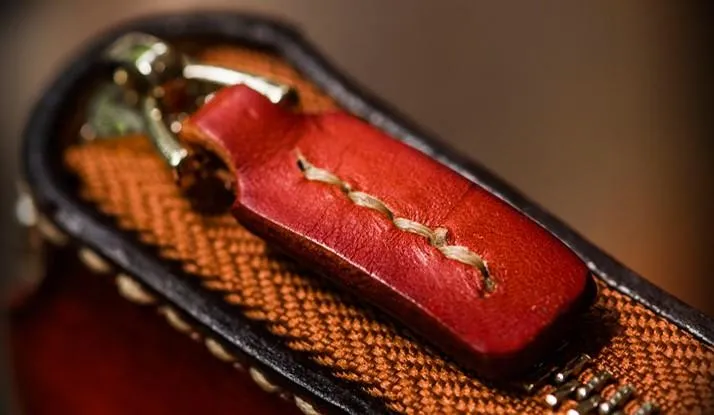 Handmade Leather Tibetan Mens Chain Biker Wallets Cool Leather Wallet Long Clutch Wallets for Men