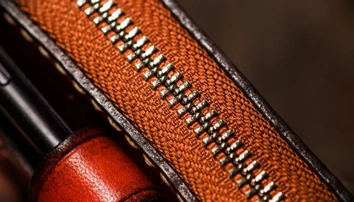 Handmade Leather Tibetan Mens Chain Biker Wallets Cool Leather Wallet Long Clutch Wallets for Men