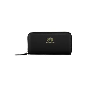 La Martina Black Polyethylene Women Wallet