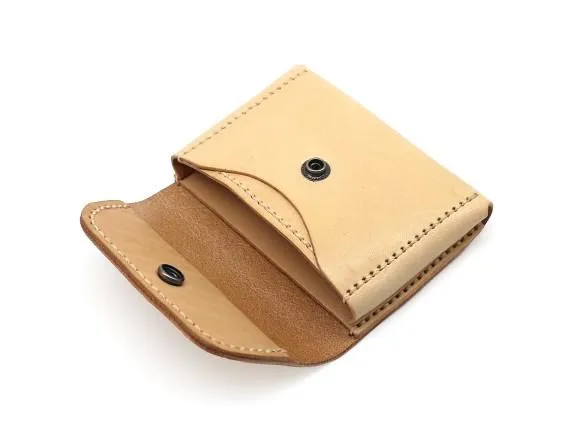 Leather Mens Card Wallets Front Pocket Wallet Small Cool Change Wallet for Men