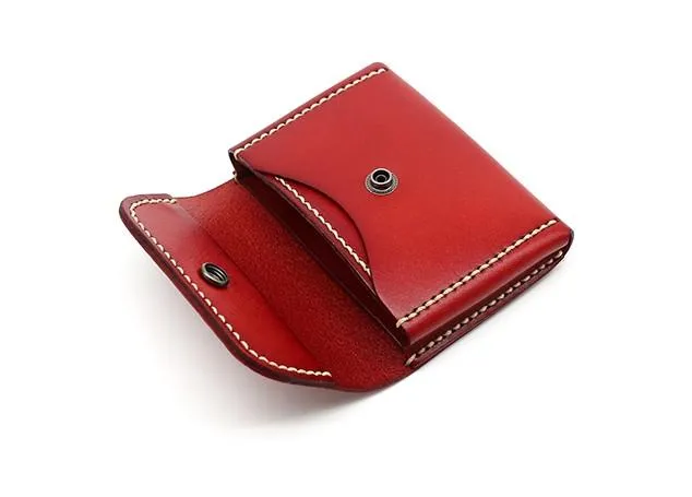 Leather Mens Card Wallets Front Pocket Wallet Small Cool Change Wallet for Men