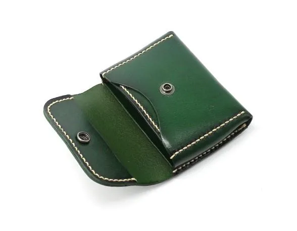 Leather Mens Card Wallets Front Pocket Wallet Small Cool Change Wallet for Men