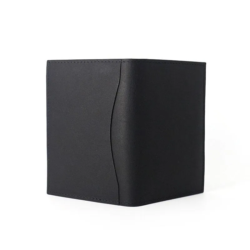Leather Mens Front Pocket Wallet Small Card Wallet Change Wallets for Men