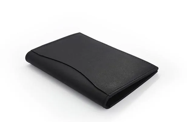 Leather Mens Front Pocket Wallet Small Card Wallet Change Wallets for Men