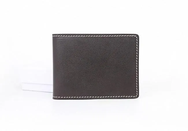 Leather Mens Slim license Wallet Card Wallets Slim Wallet Front Pocket Wallet for Men
