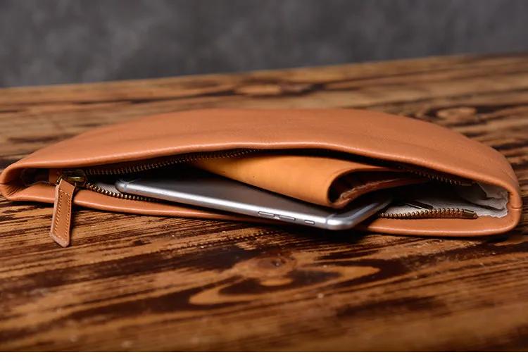LEATHER Women Wristlet Wallet Zipper Clutch FOR Women