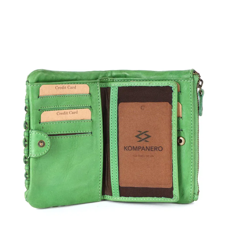 Levi - The Ladies Wallet -Light Green