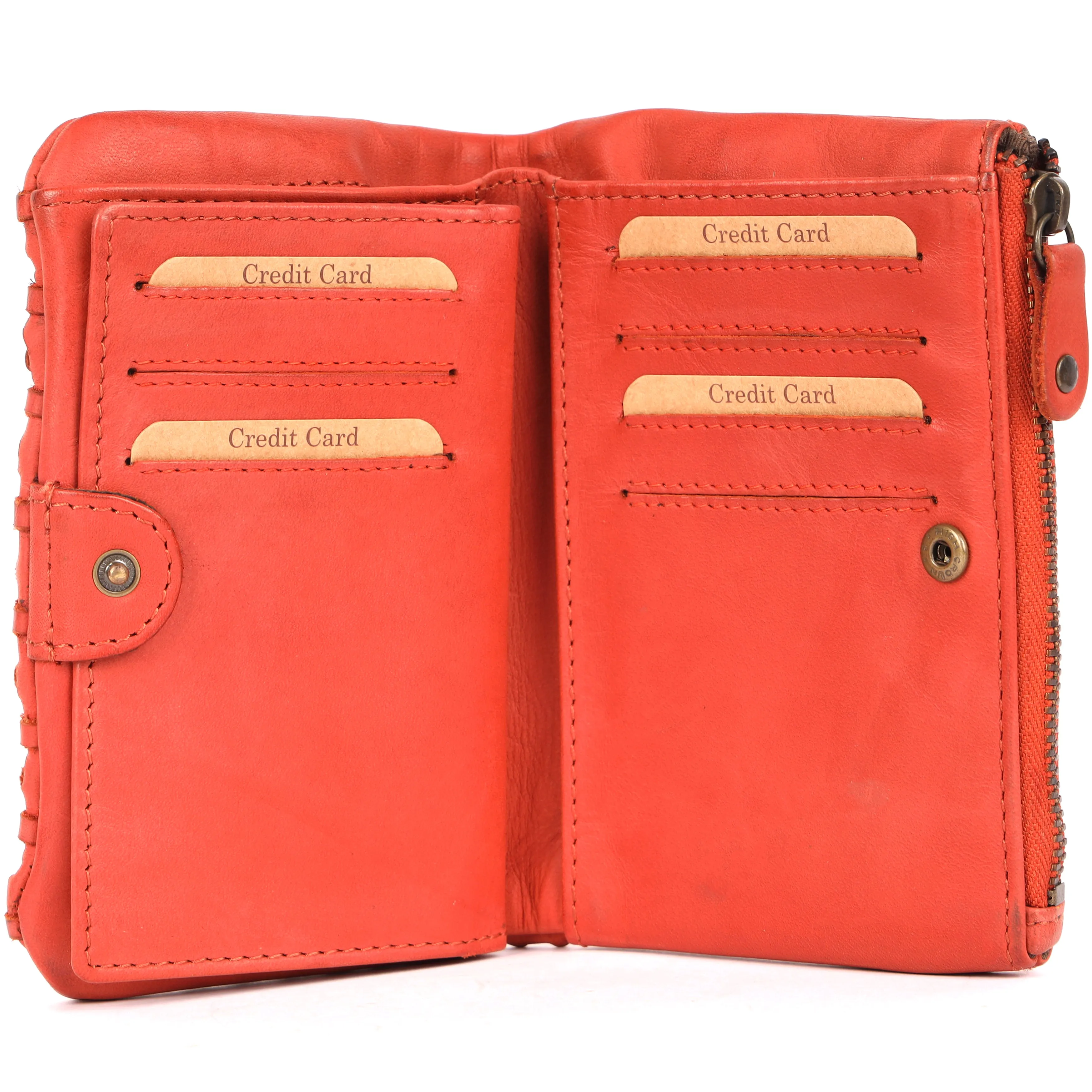 Levi - The Ladies Wallet -Terracotta