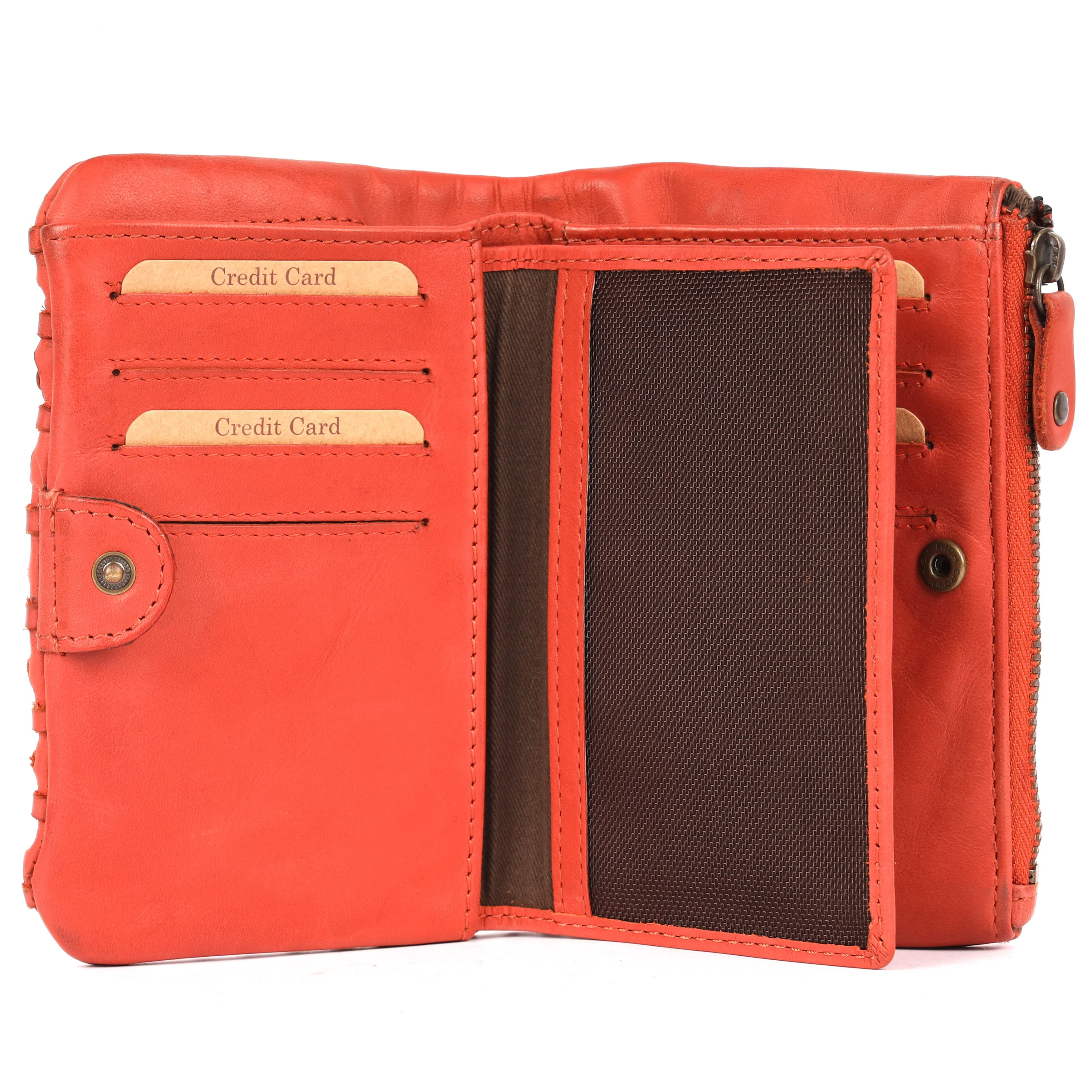 Levi - The Ladies Wallet -Terracotta