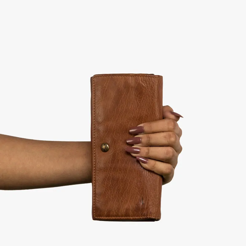 Orla - The Wallet -Cognac