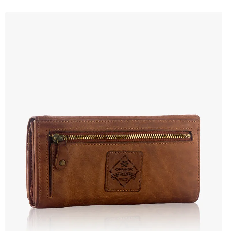 Orla - The Wallet -Cognac