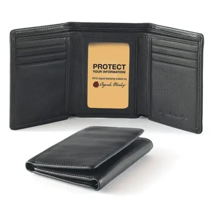 Osgoode Marley Leather  RFID Trifold Wallet