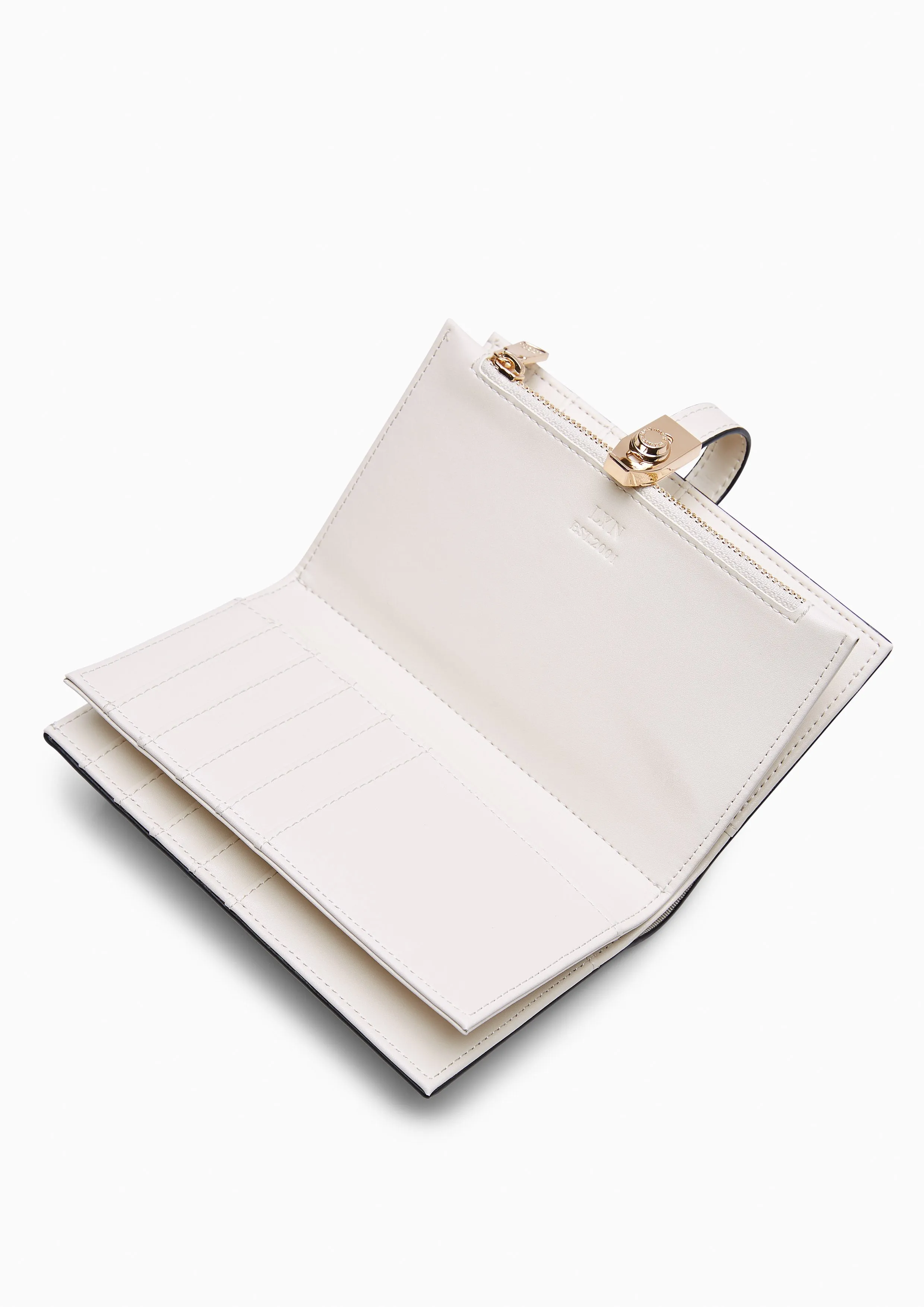 Raff Pocket Long Wallet Ivory