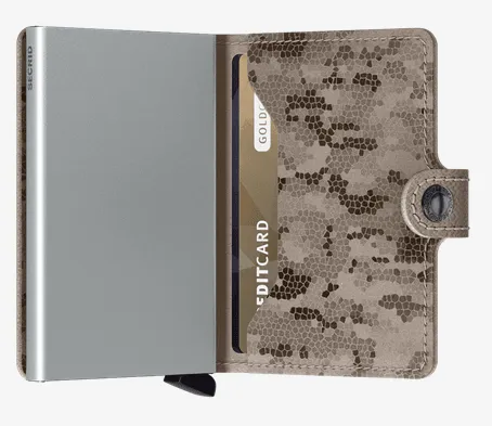 Secrid Crisple Taupe Mini Wallet