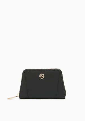 Sista Short Wallet Black