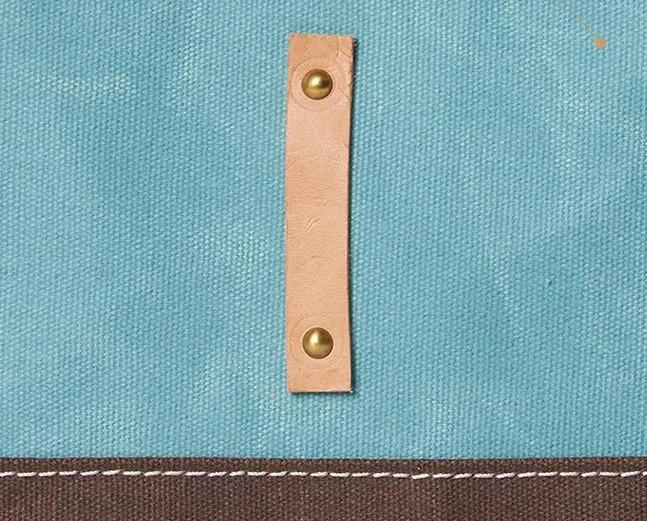 Slim Canvas Leather Mens Clutch Bag Zipper Wristlet Bag Purse for Men Women