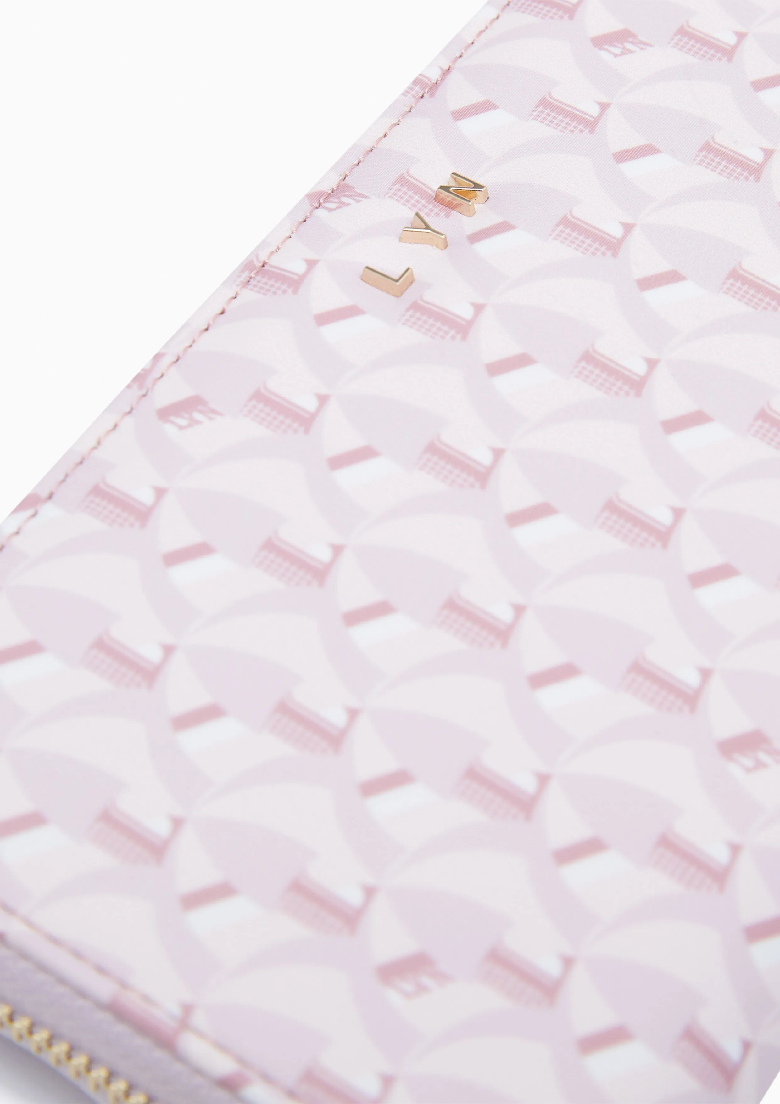 Solona Long Wallet Printed Pink