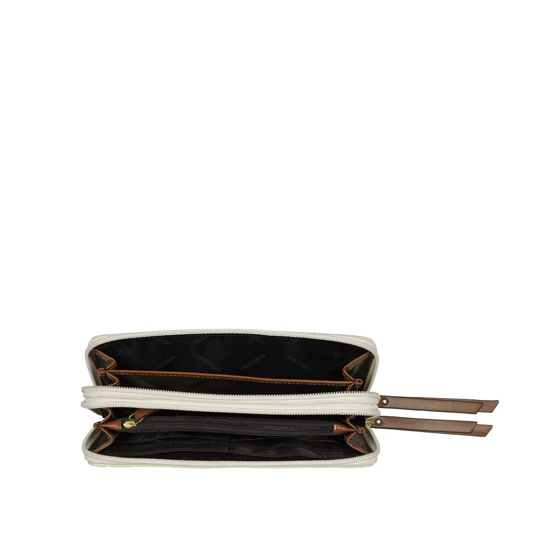 SPRUCE W2 SB DBLE ZIP AROUND WALLET