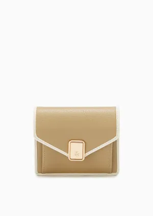 Vera Short Wallet Beige