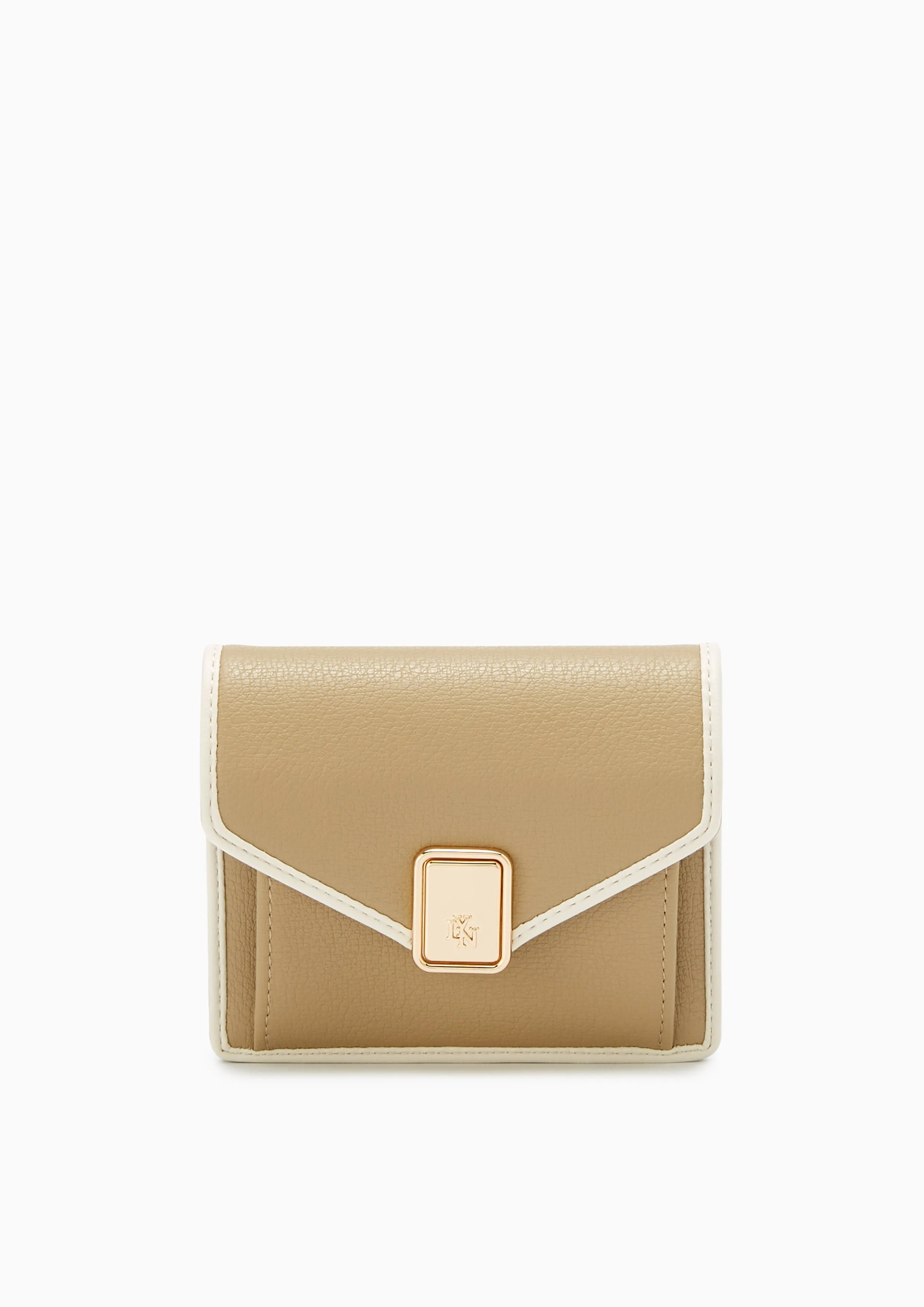 Vera Short Wallet Beige